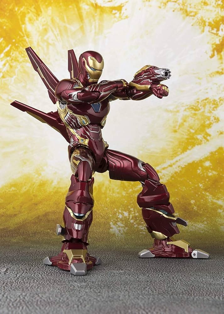 Amazon.com: TAMASHII NATIONS Bandai S.H.Figuarts Iron Man MK-50