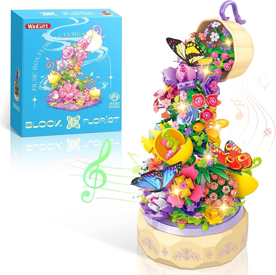 Amazon | WINGIFT 579ピース オルゴール組み立てセット | オルゴール