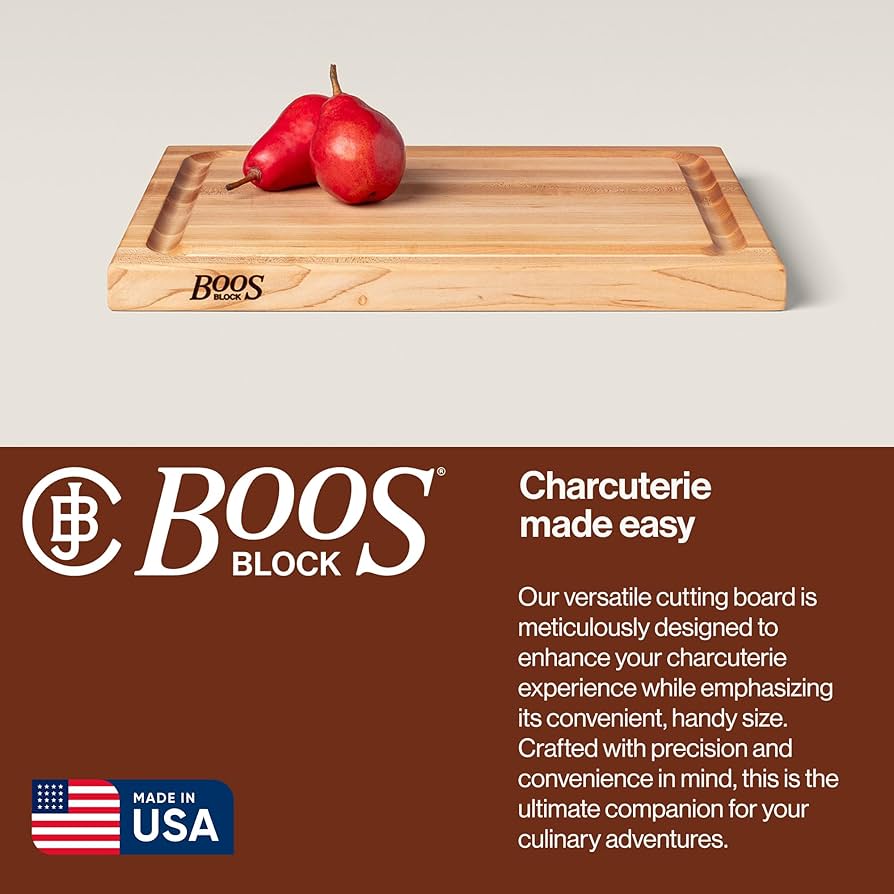Amazon.com: John Boos CB Series Rectangular Wooden Maple Cutting