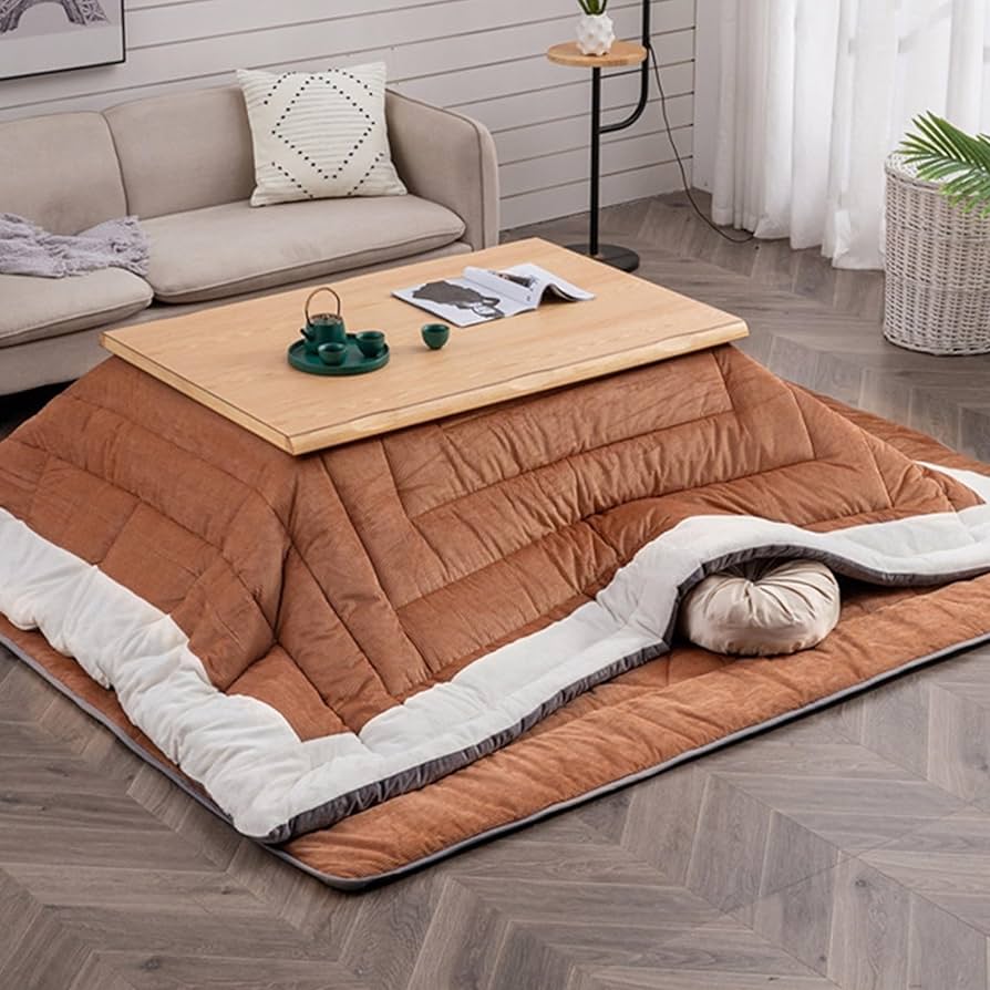 Amazon.com: Kotatsu Heating Table Set Japanese Style Stove Floor