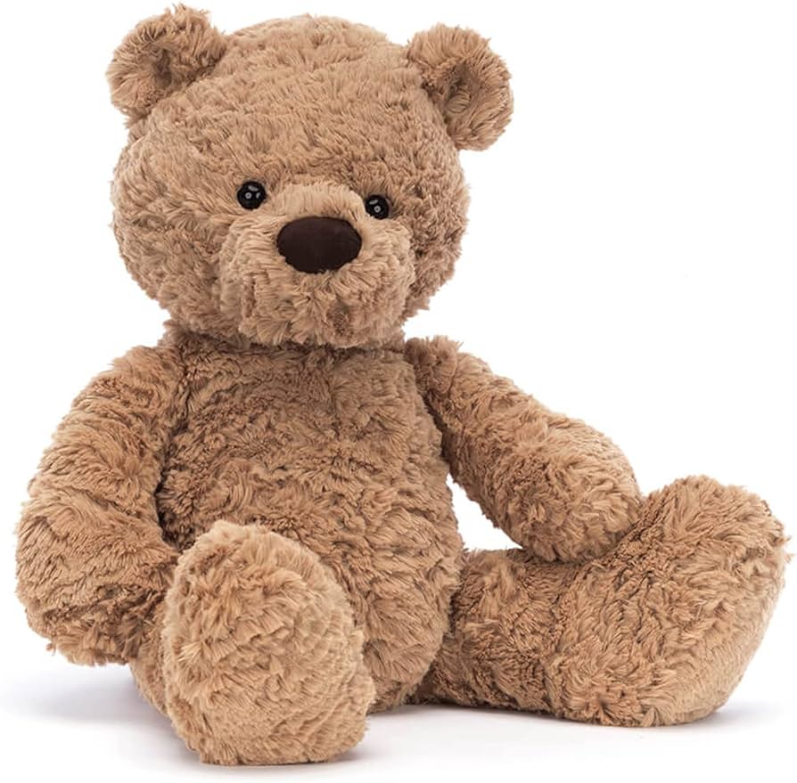Amazon.com: Jellycat Bumbly Bear Stuffed Animal, Medium 16.5