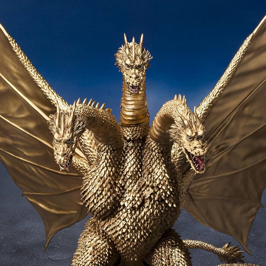 Amazon.co.jp: S.H.MonsterArts キングギドラ (1972) : ホビー