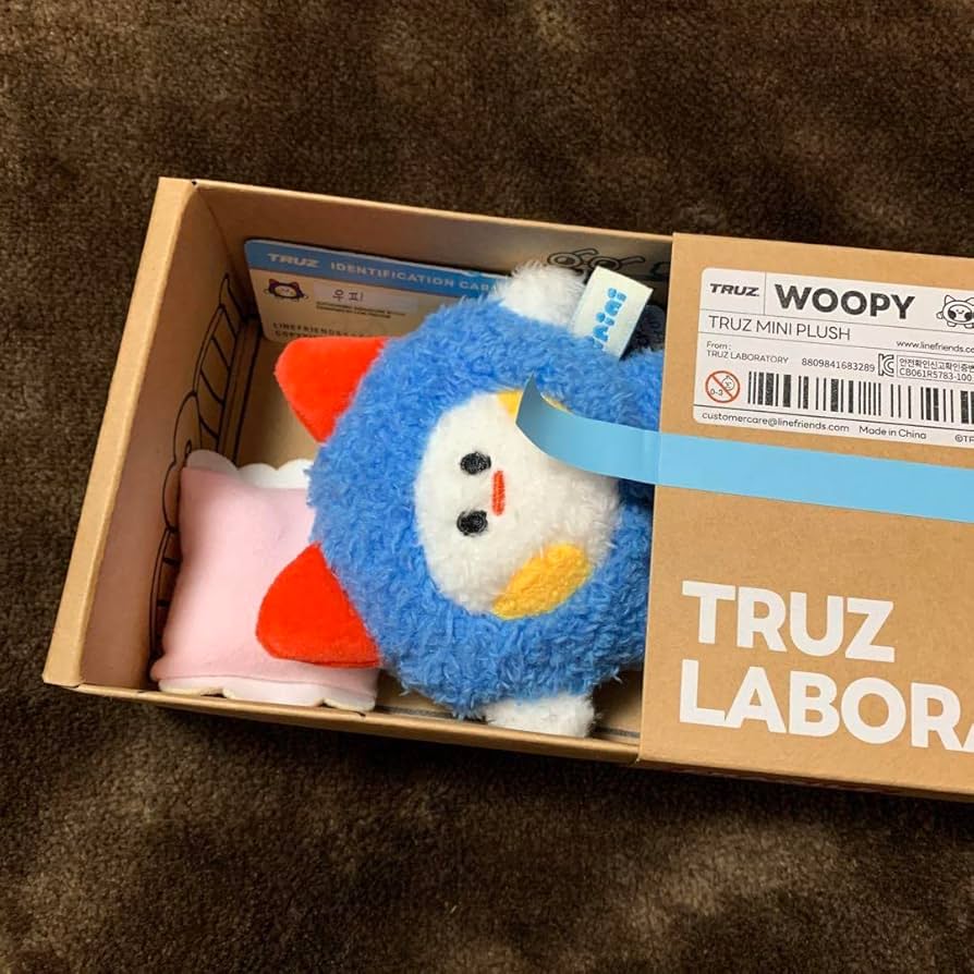 Amazon.co.jp: TREASURE TRUZ minini Plush WOOPY Jongwu : Toys & Games