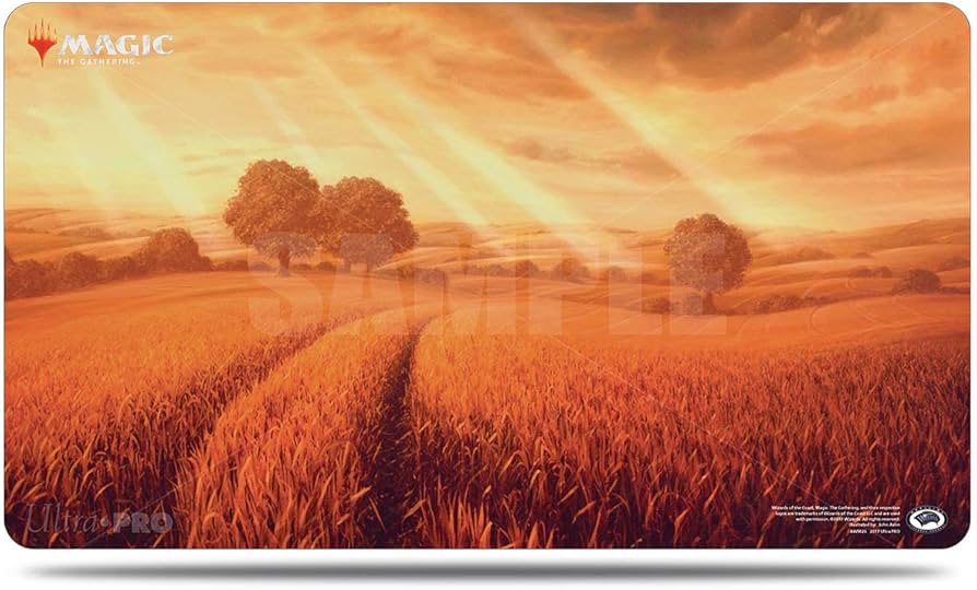 Amazon.co.jp: MTG Playmat (Regular Size) Unstable/Basic Land/Plain