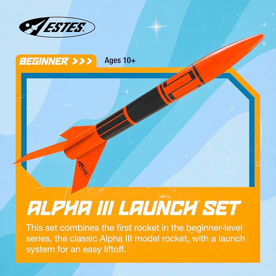 Amazon | エステス 1427 アルファー3 モデルロケット ランチセット