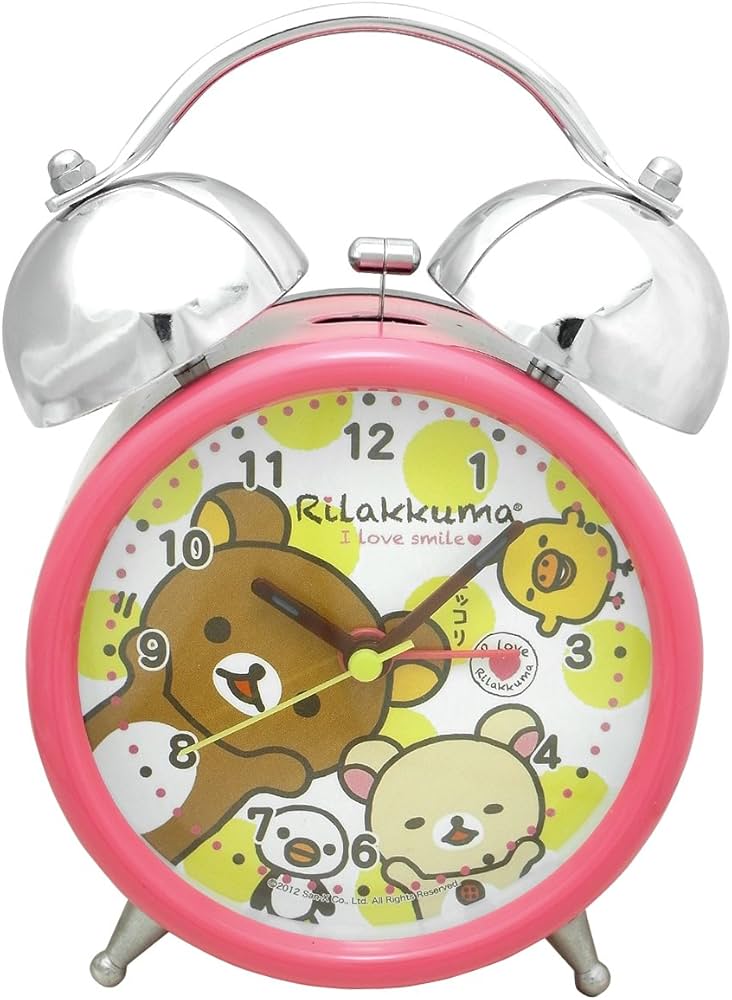 Amazon.co.jp: Rilakkuma リラックマ 目覚まし時計 キャラクター