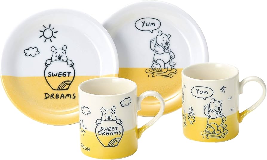 Amazon｜三郷陶器 ディズニー くまのプーさん ハニーイエロー マグ