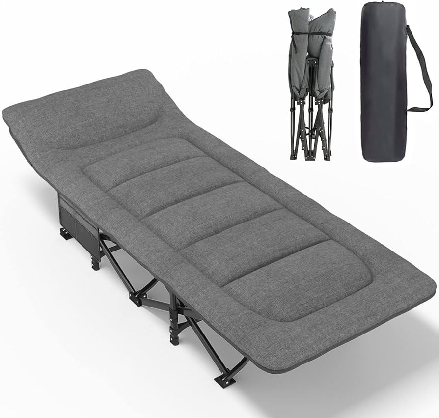 Amazon.co.jp: ATORPOK 折り畳み式ベッド 簡易ベッド コット