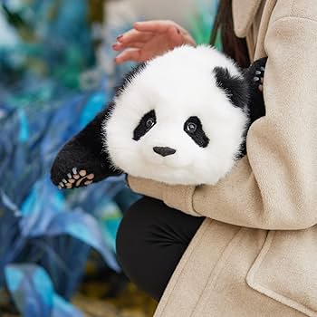 Amazon.co.jp: Chongker パンダのぬいぐるみがリアルでリアル、パンダ
