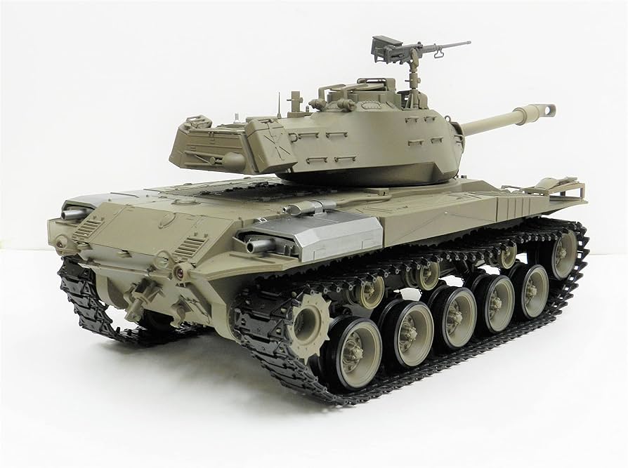 Amazon.co.jp: ヘンロン 7.0 ver 2.4GHz 1/16 戦車ラジコン M41A3