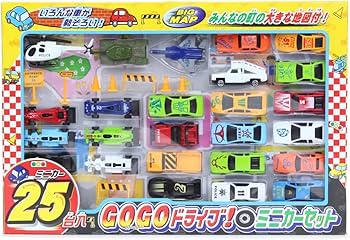 Amazon | オンダ GOGOドライブ ミニカーセット 25台入り | ミニカー