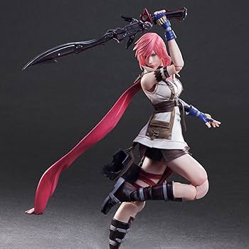 Amazon.co.jp: DISSIDIA FINAL FANTASY PLAY ARTS改 ライトニング : ホビー