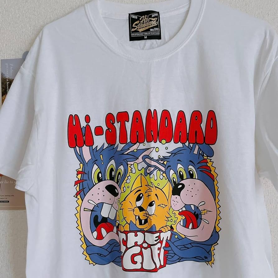 Amazon.co.jp: Hi-STANDARD ハイスタ Tシャツ : スポーツ＆アウトドア