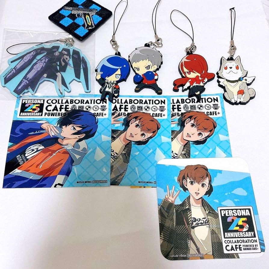 Amazon.co.jp: ペルソナ3 グッズセット アクリルキーホルダー ラバー