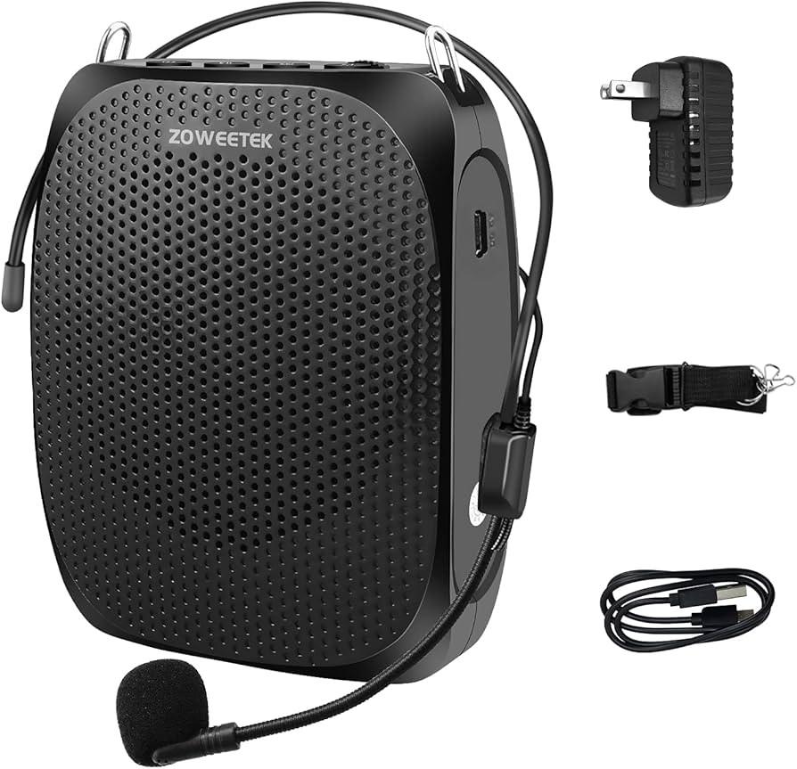 Amazon.com: ZOWEETEK ZW-Z258 Portable Rechargeable Mini Voice