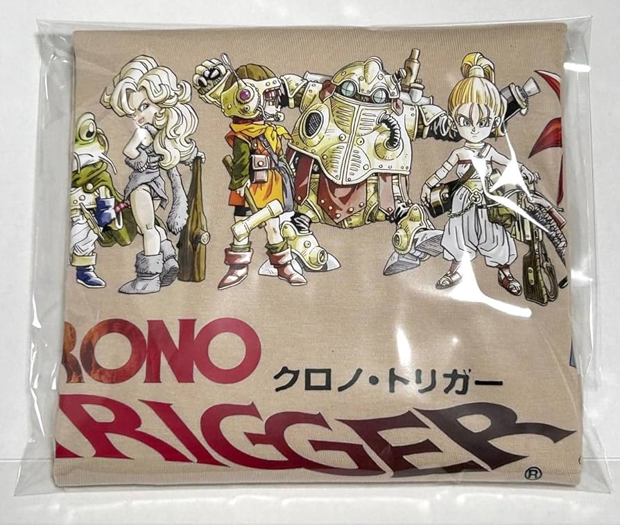 Amazon.co.jp: クロノトリガー Tシャツ Lサイズ CHRONO TRIGGER 鳥山明