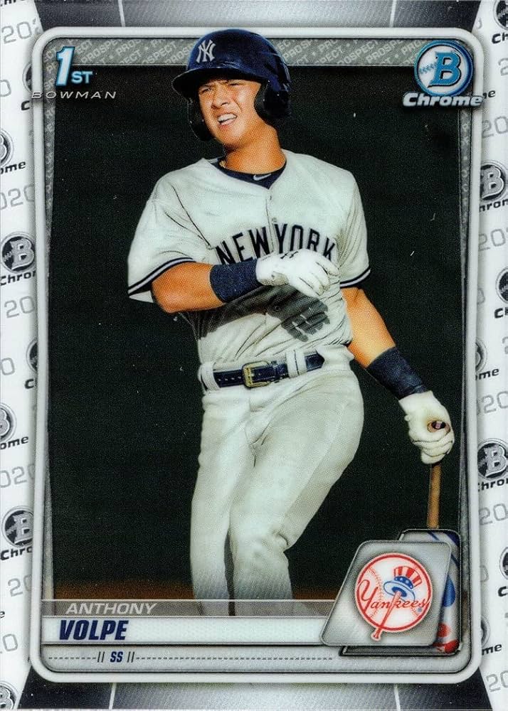Amazon.com: 2020 Bowman Chrome Prospects Baseball #BCP-139 Anthony
