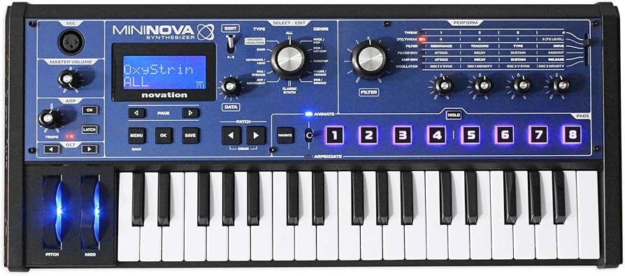Amazon.com: Novation MiniNova Analogue Modelling Compact 37 Mini