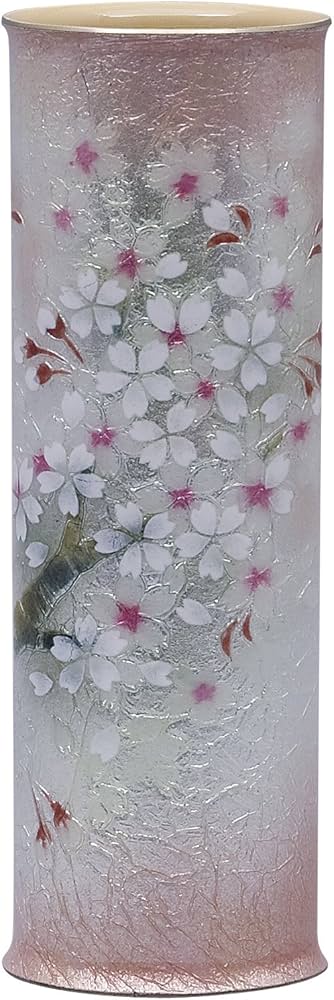 Amazon.co.jp: 彩光舎 七宝焼き 花瓶 一輪ざし 枝桜 109-02 : ホーム