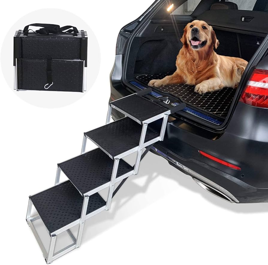 Amazon | Ulable ペットステップ 犬用踏み台 ペット階段 犬ステップ 車