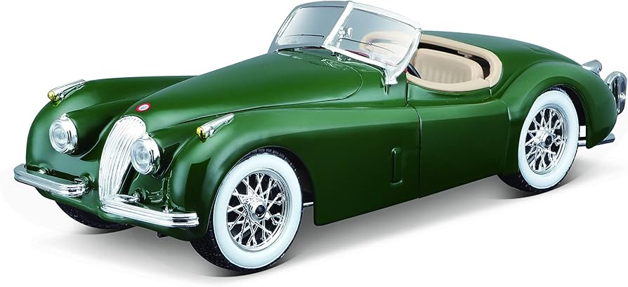 Amazon.com: Bburago-Jaguar XK 120 Roadster (1951) 1:24 Scale in