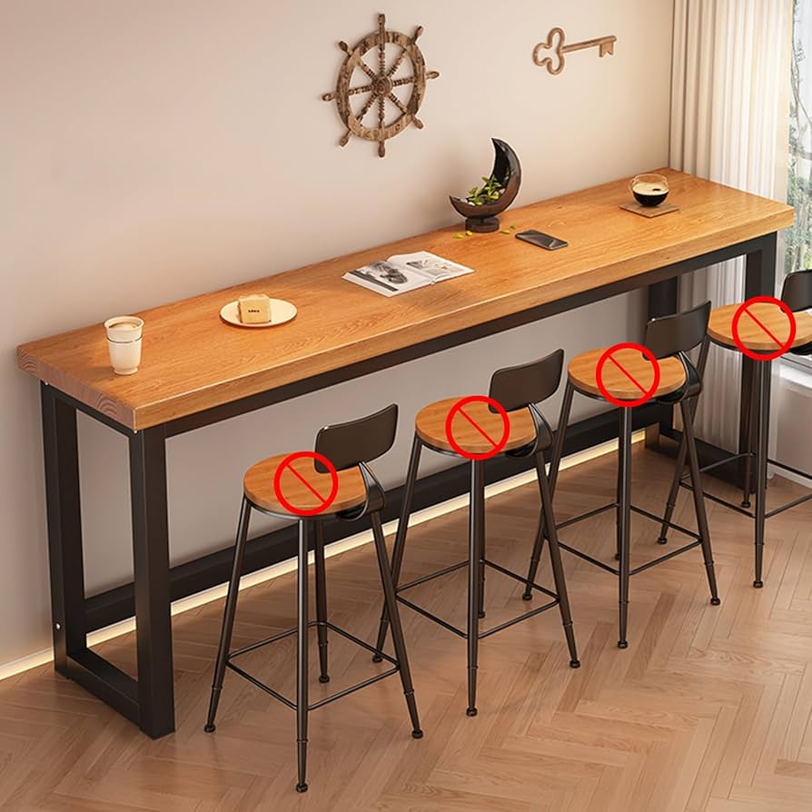 Amazon｜バーカウンター カウンターテーブル 幅40cm ハイテーブル 高さ