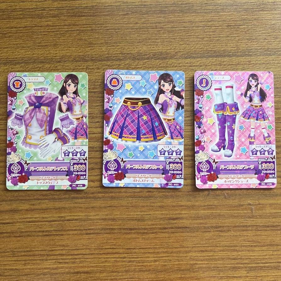 Amazon.co.jp: アイカツカード 紫吹蘭 パープルトルテ : おもちゃ