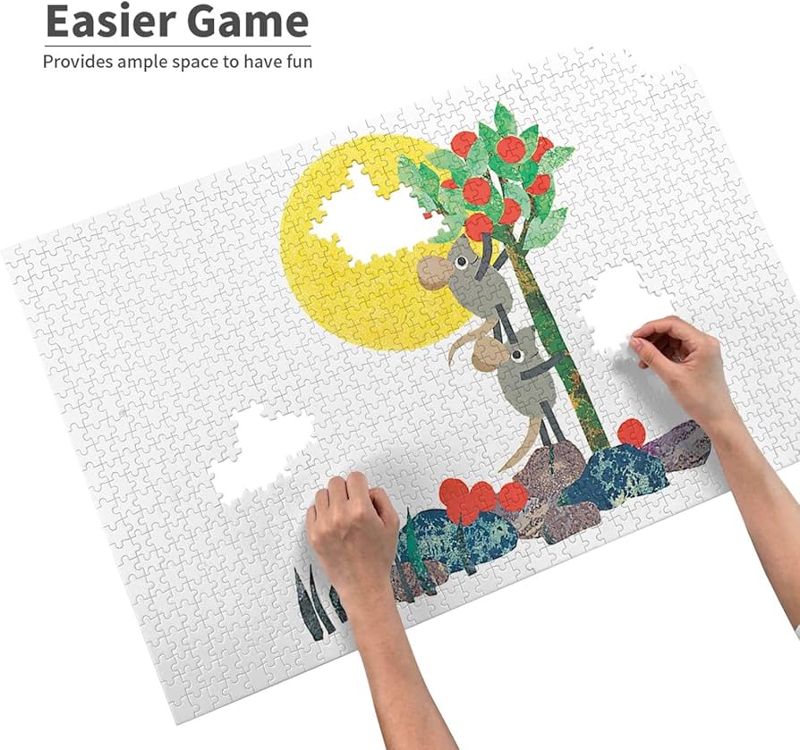 Amazon.co.jp: 1000ピース ジグソーパズル レオ レオニ 絵本 木製