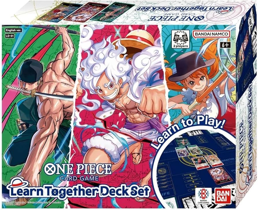 Amazon.co.jp: ワンピース 一緒に学べるデッキセット(LT-01) バンダイ