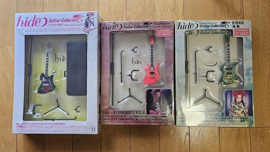 Amazon.co.jp: hide ギターコレクション フィギュア : おもちゃ