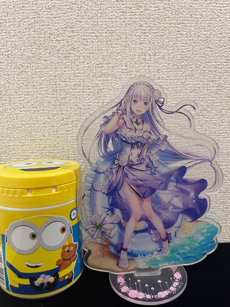 Amazon.co.jp: アクスタ リゼロ エミリア 高橋李依 水着 : おもちゃ