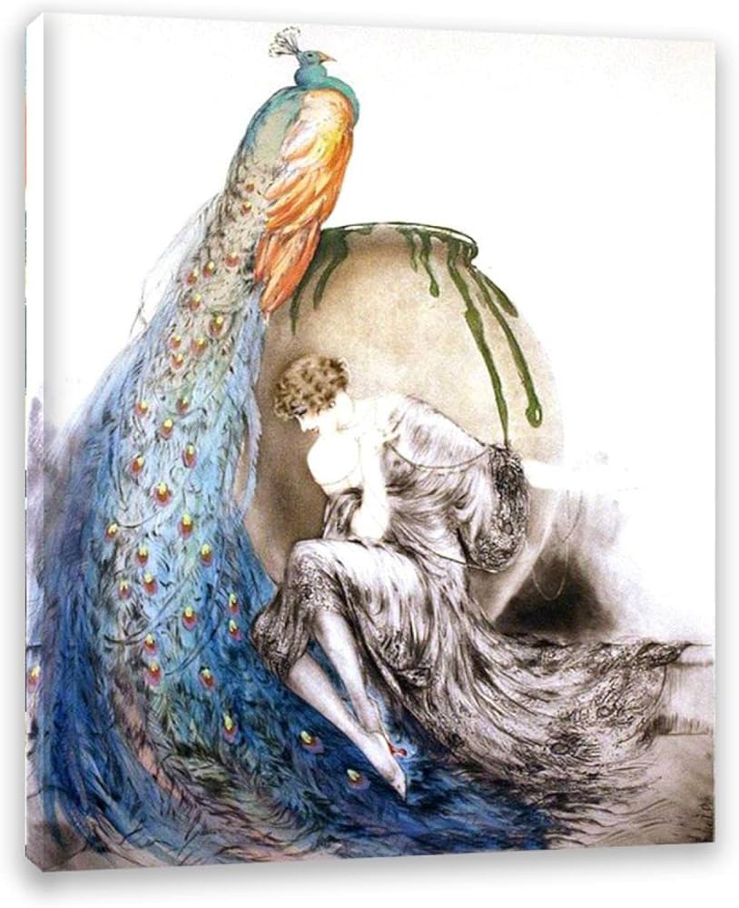 Amazon.co.jp: ルイ・イカールの有名なウォールアート。Louis Icart 額