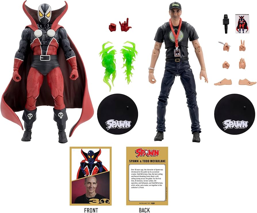 Amazon.co.jp: McFarlane Toys - スポーン&トッド・マクファーレン 7