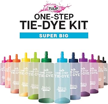 Amazon.com: Tulip One Step Tie Dye Kit: Super Big 12 Colors