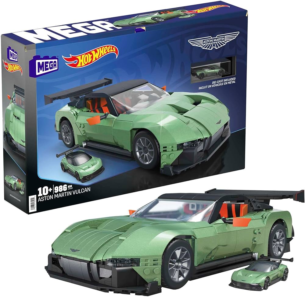 MEGA Hot Wheels Hot Wheels Collector Aston Martin Vulcan : Amazon