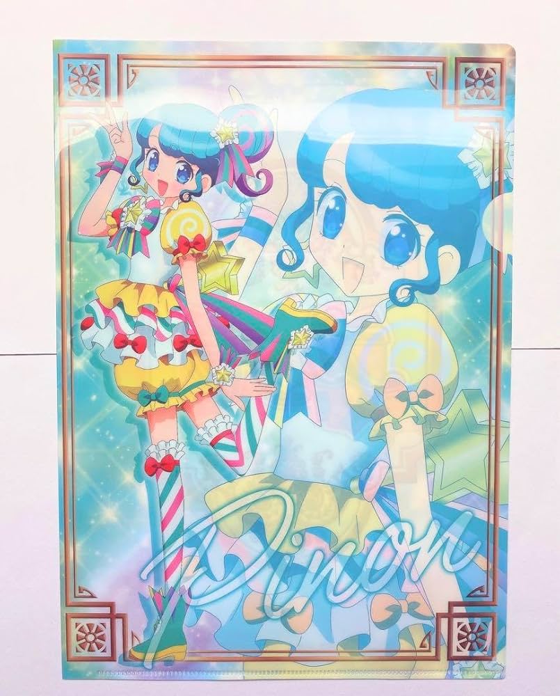 Amazon.co.jp: プリパラ ぴのん クリアファイル トライアングル 真中の