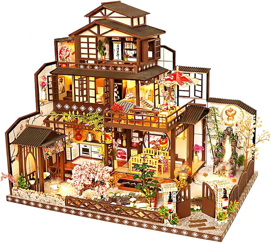 Amazon | JOLUCE ドールハウス ミニチュア 手作りキット セット 豪華
