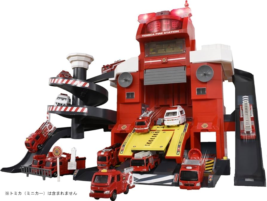 Amazon.co.jp: トミカ 無線でピピッと出動指令! 変形ファイヤー