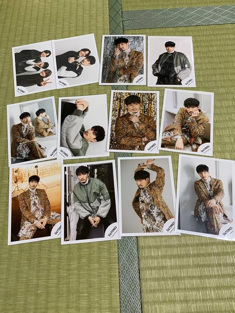 Amazon.co.jp: ジェシー SixTONES 公式写真 VVS グッズオフショット