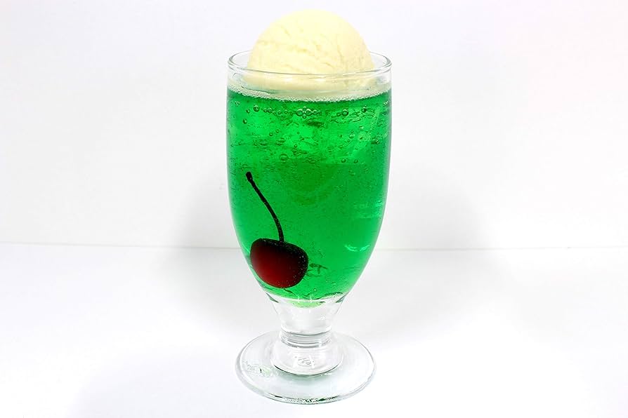 Amazon.co.jp: 食品サンプル クリームソーダ メロンソーダ