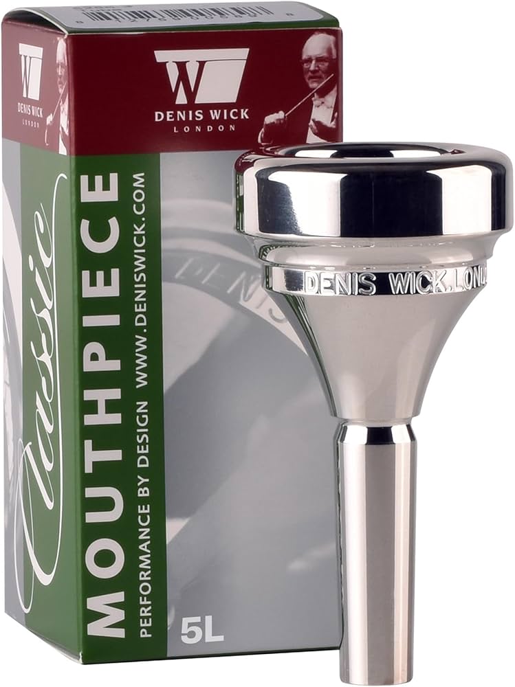 Amazon.com: Denis Wick Tuba Classic Mouthpiece Silver Plated 5L