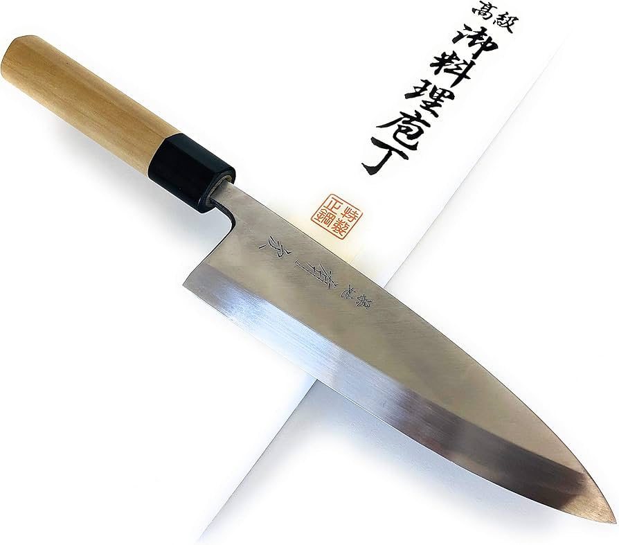 Amazon | 有次 包丁 相出刃 特製 180mm 日本製 白鋼2 築地 Aritsugu