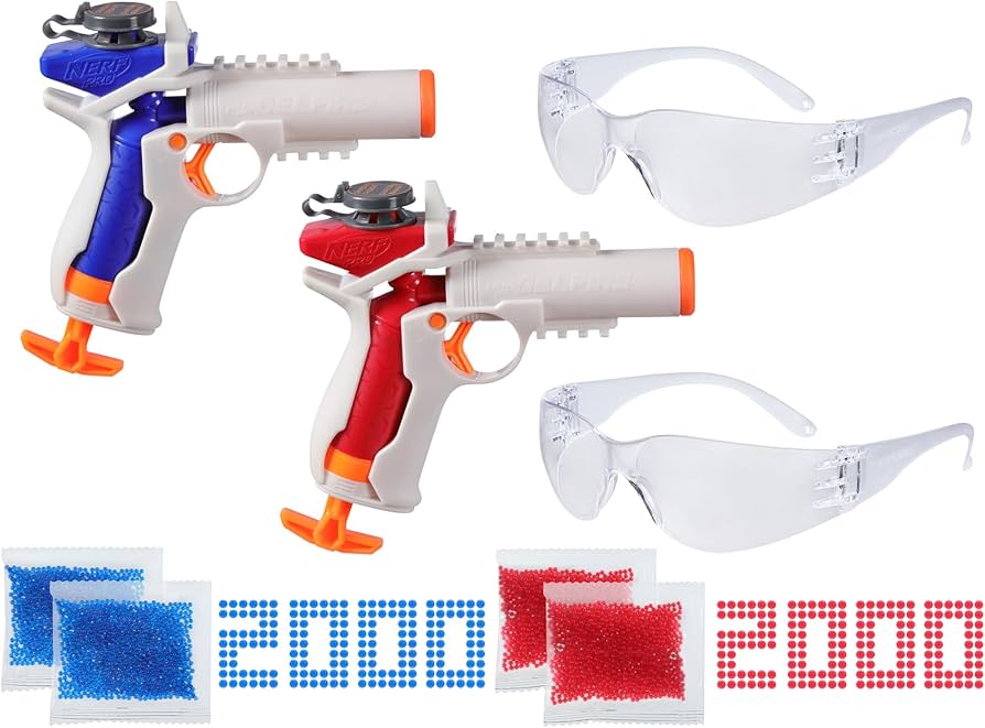 Amazon.com: Nerf Pro Gelfire Versus Pack Includes 2 Blasters