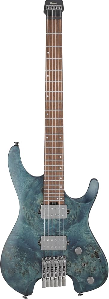 Amazon.com: Ibanez Q52PB Electric Guitar - Cosmic Blue Low Gloss