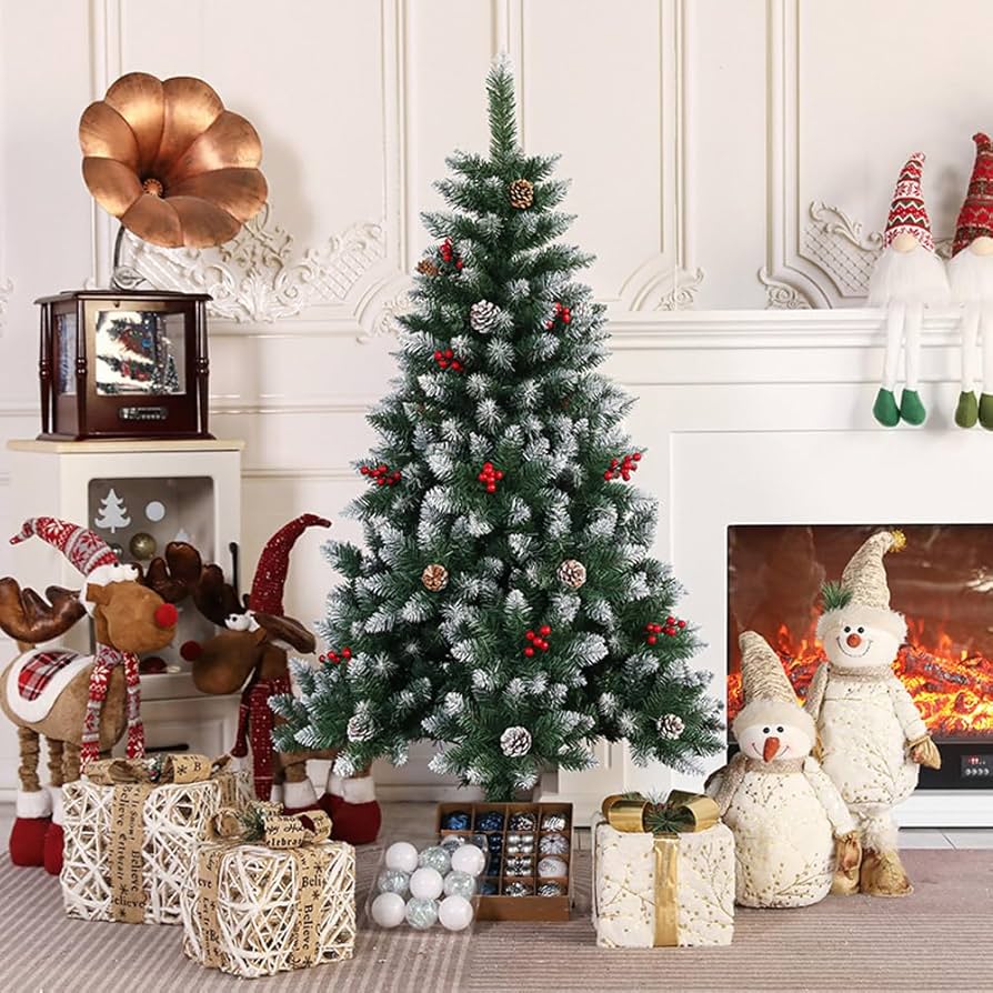 Amazon.co.jp: クリスマスツリー 150cm ヌードツリー 松ぼっくり付き
