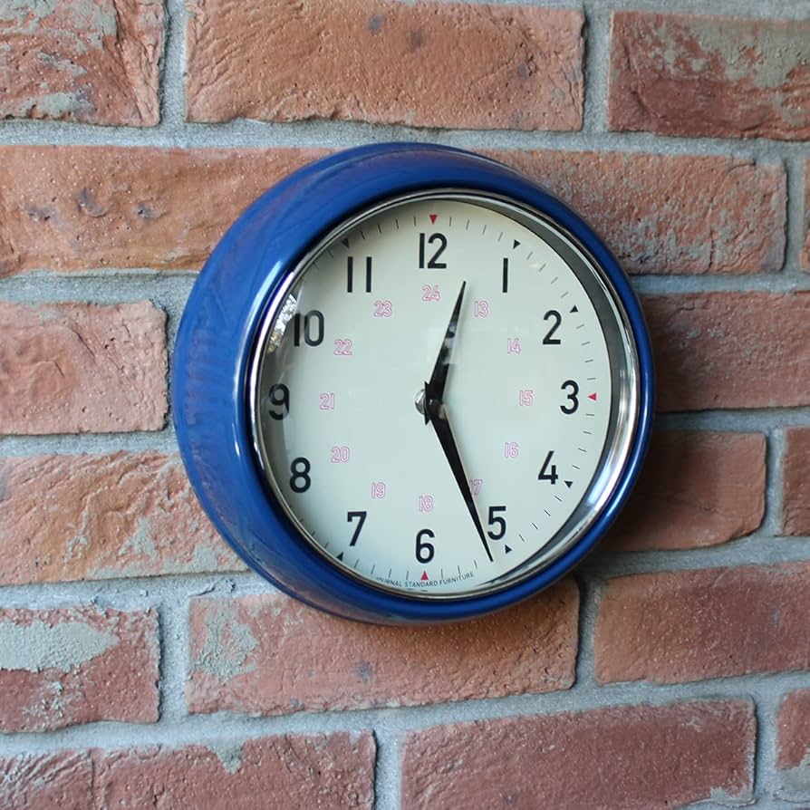 Amazon.co.jp: JOURNAL STANDARD FURNITURE 掛け時計 GENT WALL CLOCK