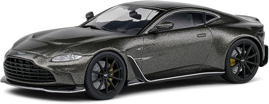 Amazon.com: Solido Model Car Scale 1:43 Aston Martin V V12 Grey