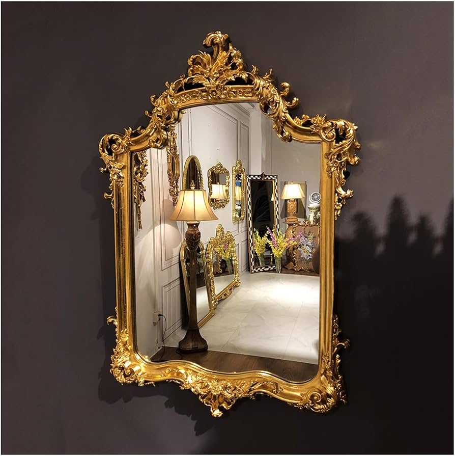 Amazon.com: Baroque Wall Mirror, 67x95cm Vintage Hanging Mirror
