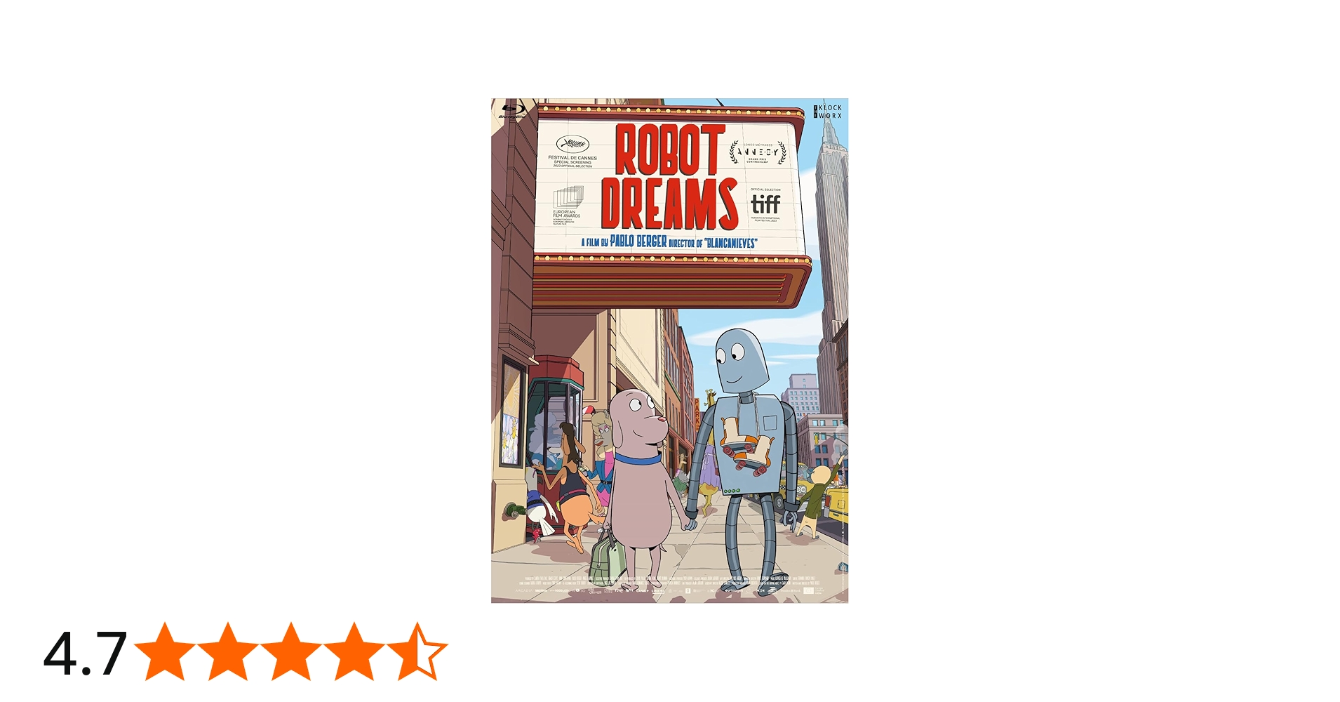 Amazon.co.jp: 【Amazon.co.jp限定】ロボット・ドリームズ Blu-ray豪華