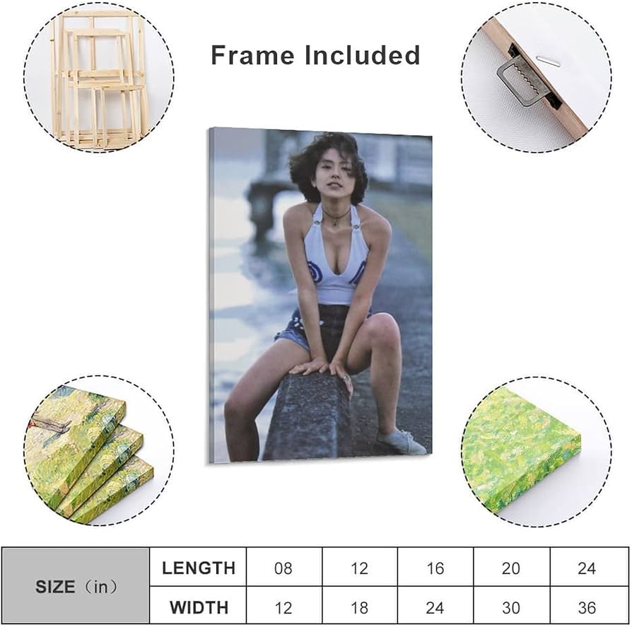 Amazon.co.jp: 小泉今日子写真ビキニセクシー絵画ポスター クール